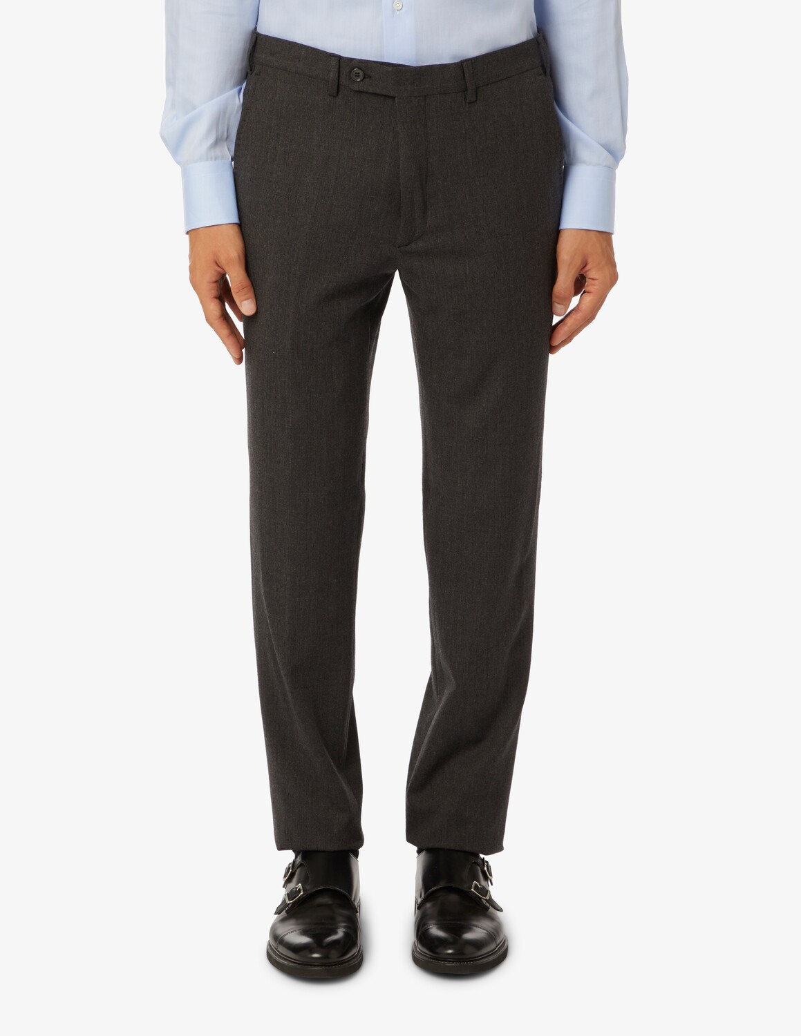 

Фланелевые брюки D4 Sartoria Italiana, серый