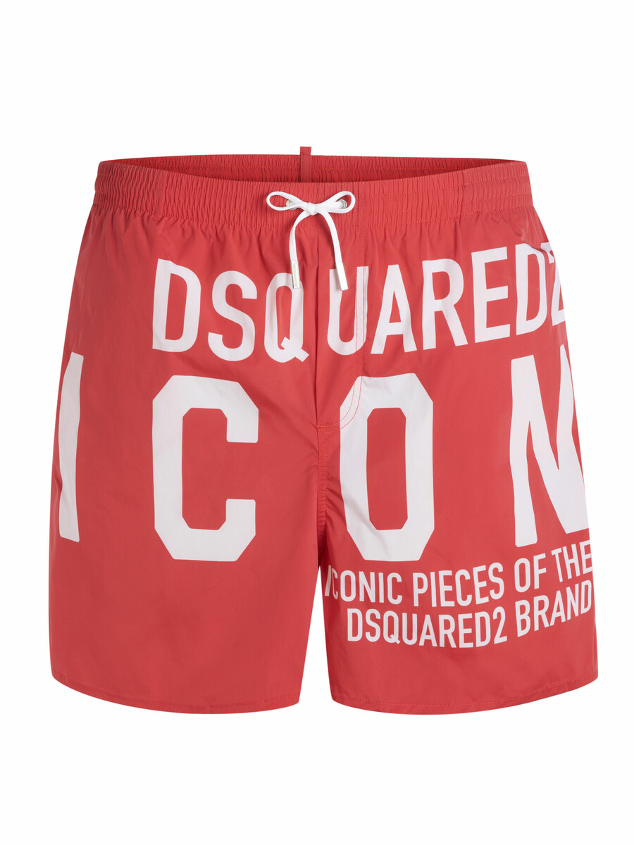 

Плавки Dsquared2, белый/красный