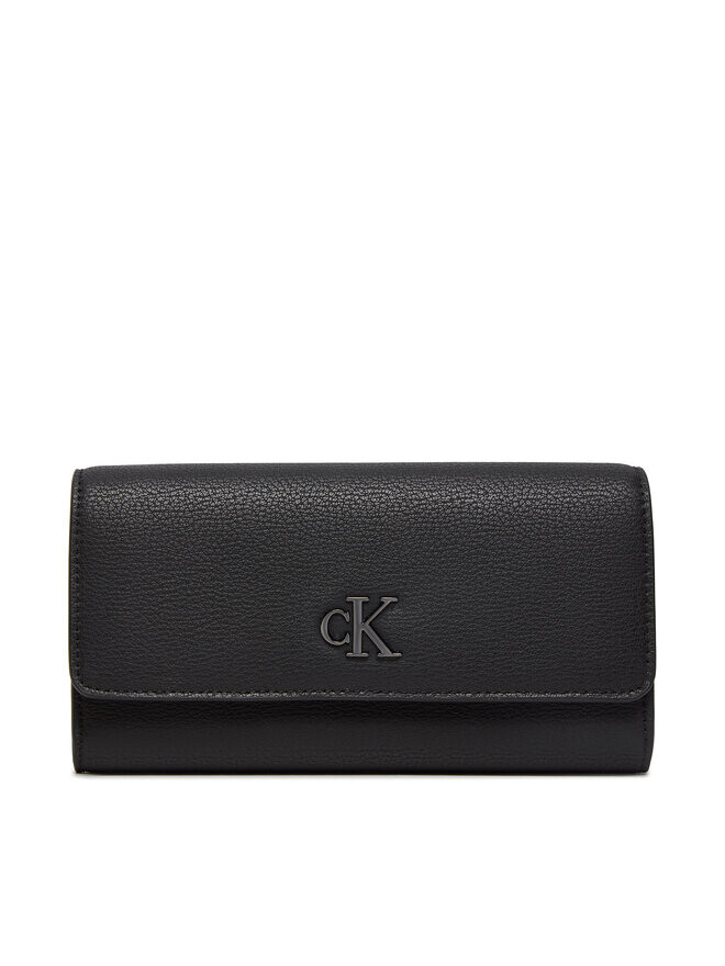 

Кошелек Minimal Monogram Long Calvin Klein, черный