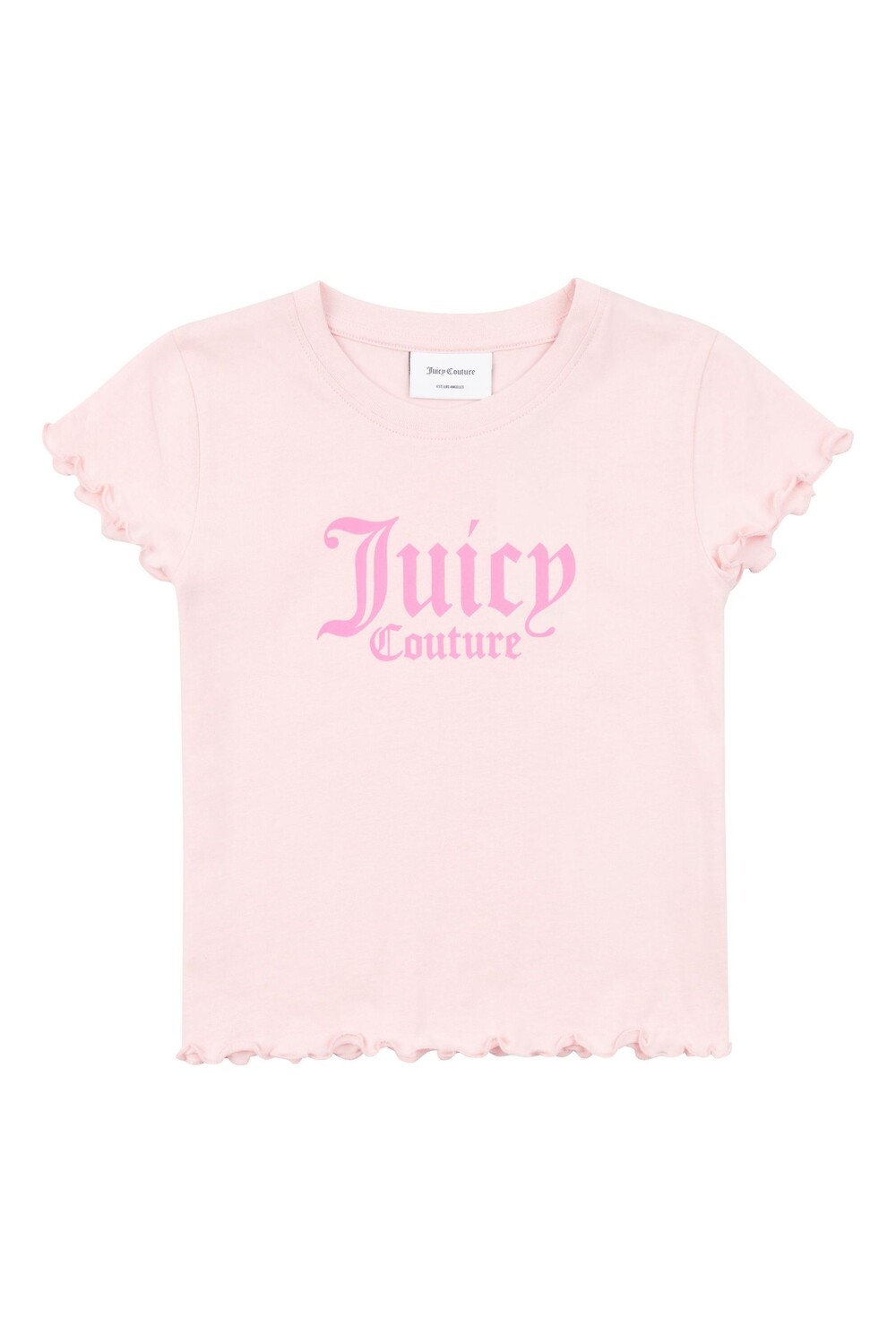 

Розовая футболка для девочек Juicy Couture, розовый