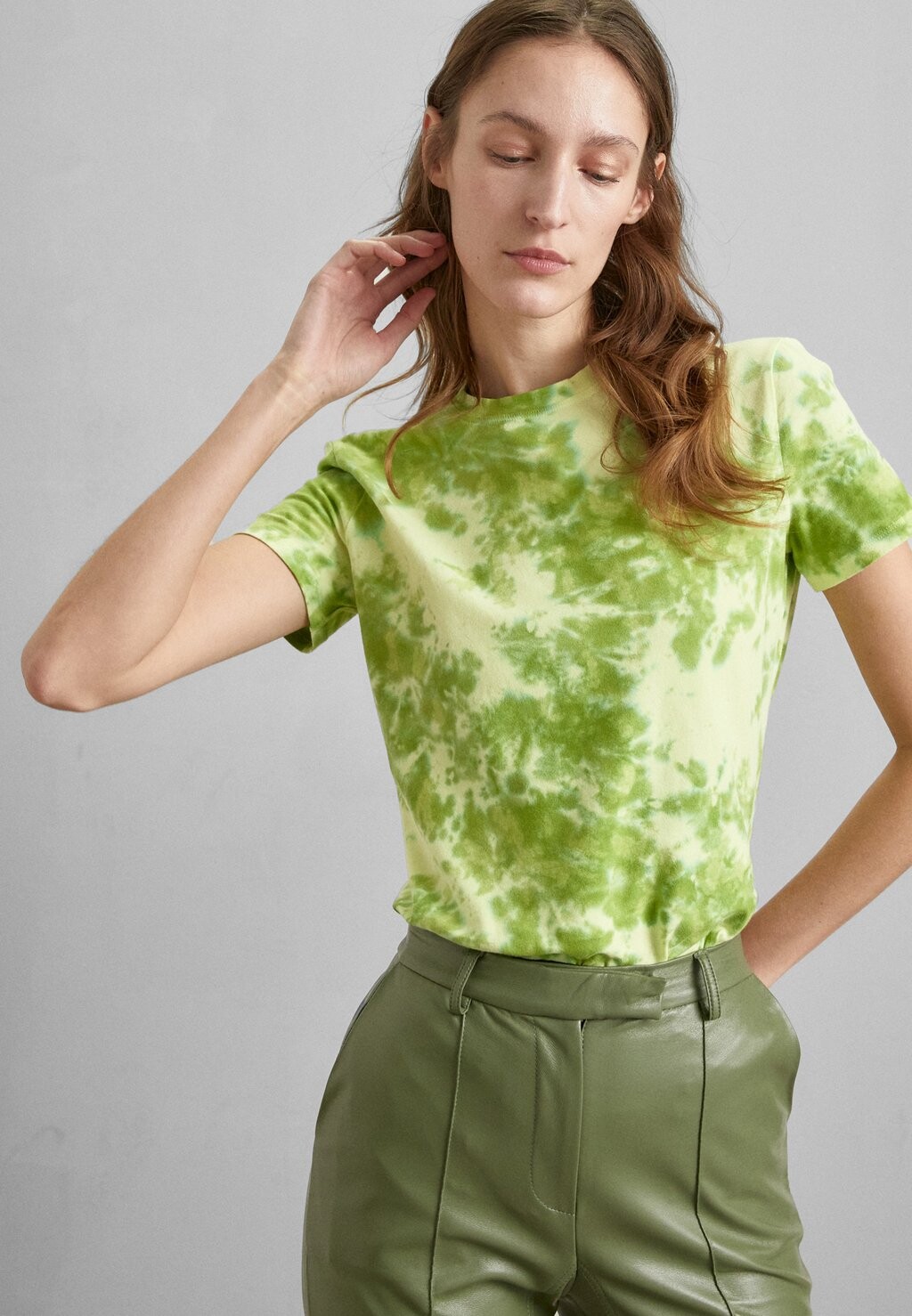 

Футболка с принтом Proenza Schouler White Label, Зеленый