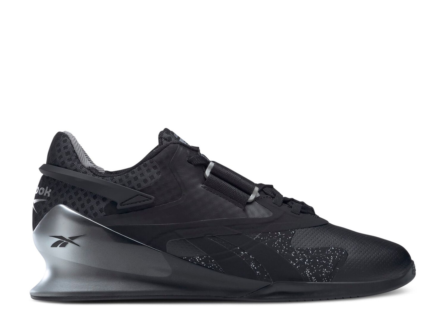 Кроссовки Reebok Legacy Lifter 2 'Black Pewter', черный кроссовки reebok legacy lifter iii цвет black white smash orange