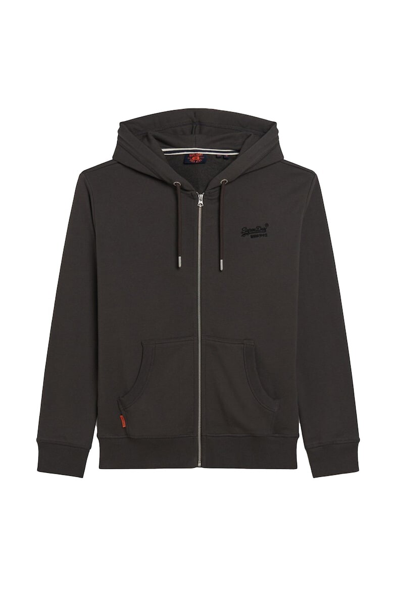

Толстовка на молнии и завязке Superdry, черный