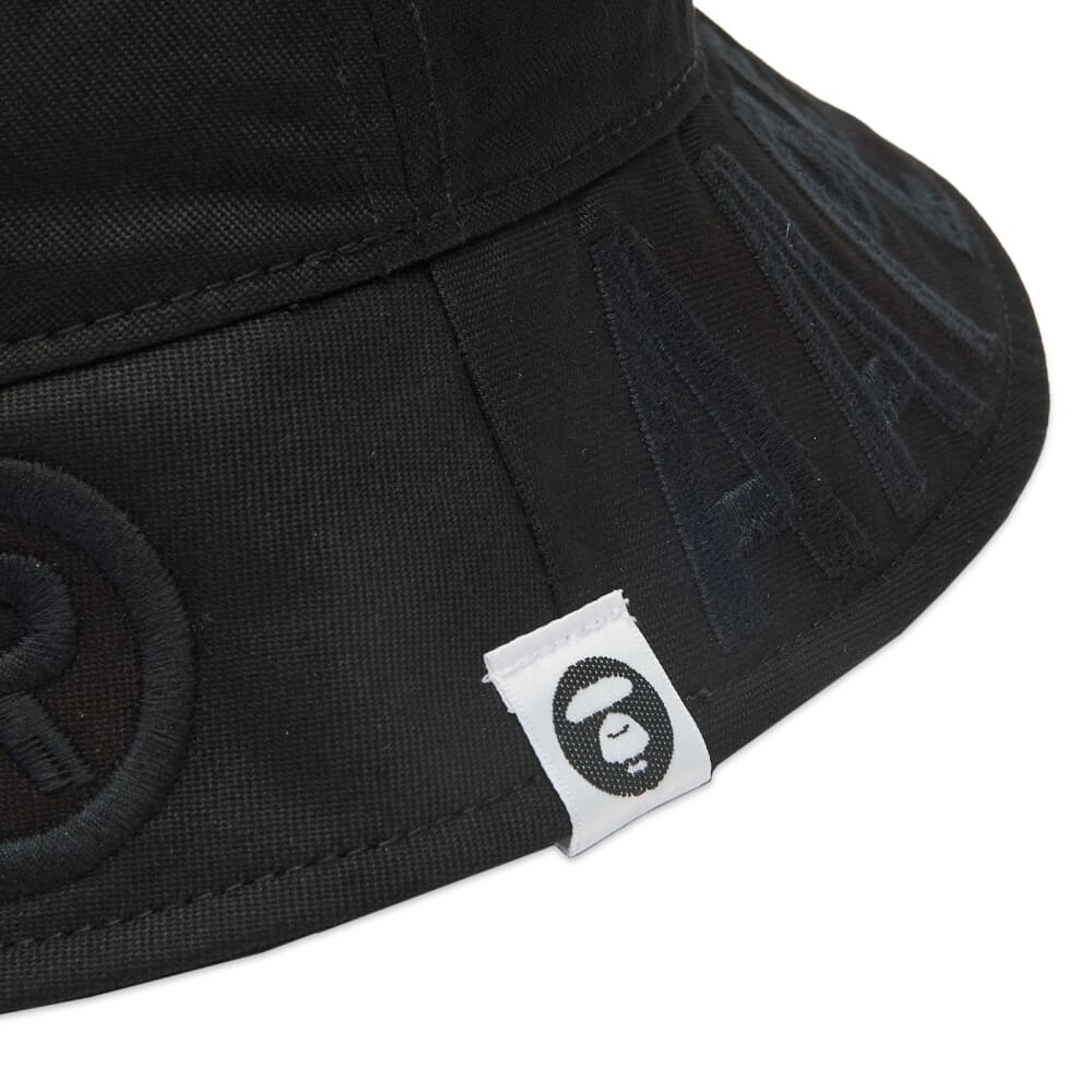 

Джинсовая панама из твила AAPE, черный