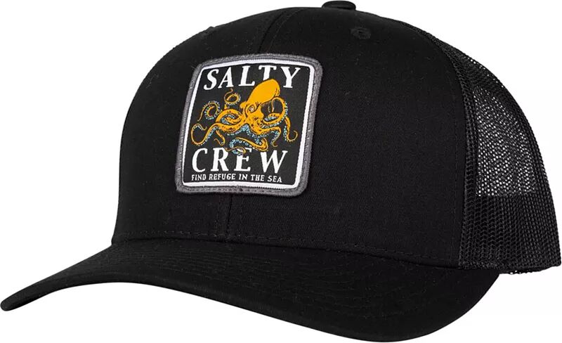 Мужская кепка дальнобойщика Salty Crew с чернилами в стиле ретро, черный