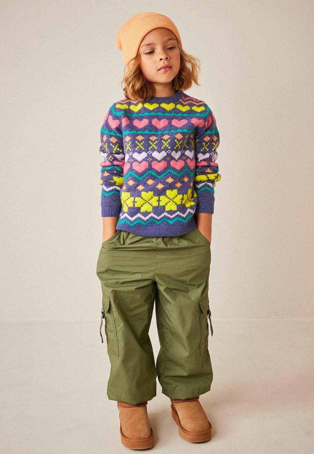

Свитер Fairisle Pattern Next, цвет navy blue