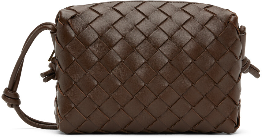 

Коричневая сумка для фотоаппарата Mini Loop Bottega Veneta