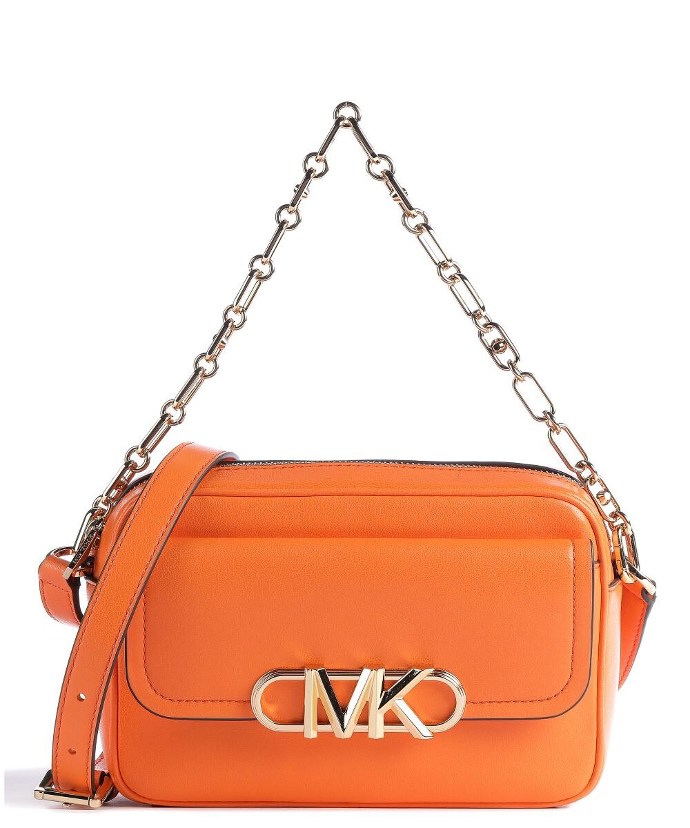 

Сумка через плечо Parker из мелкозернистой яловой кожи. Michael Kors, оранжевый