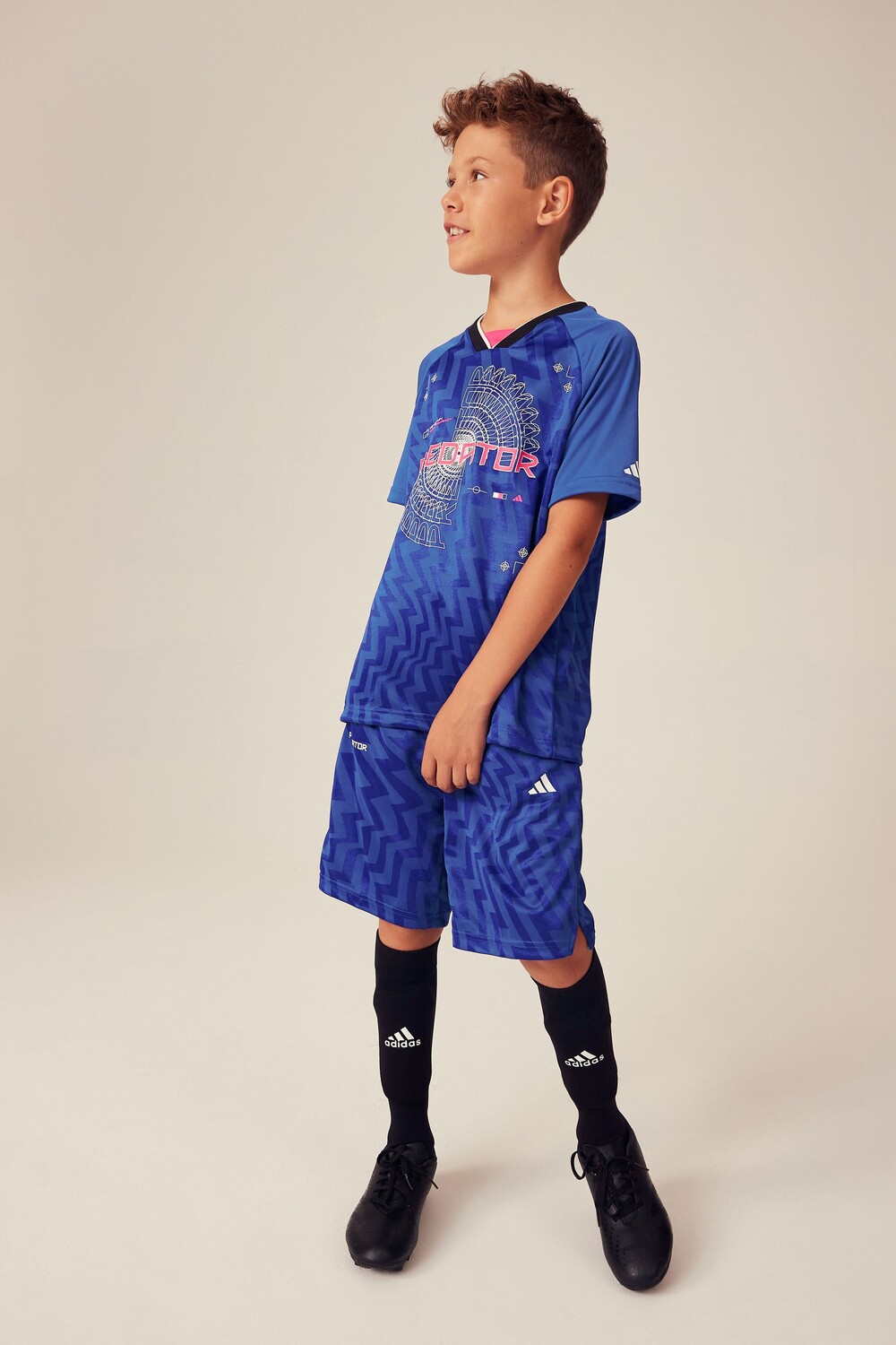 

Детские шорты Football Predator adidas, синий