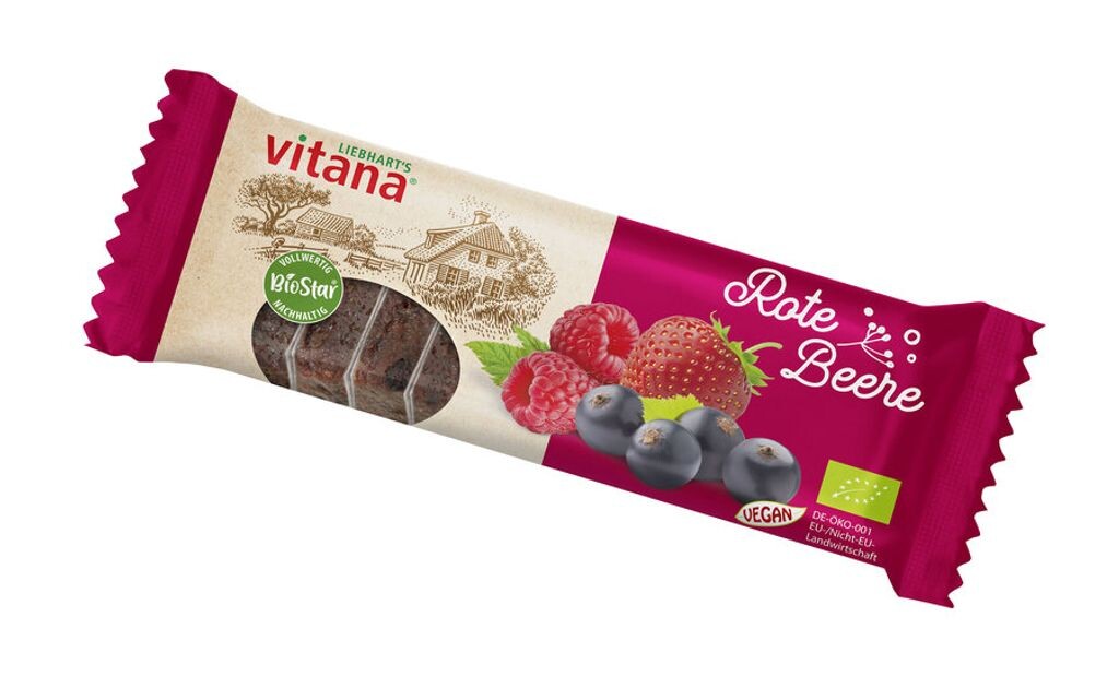 

Vitana фруктовые ломтики красные ягоды 60г