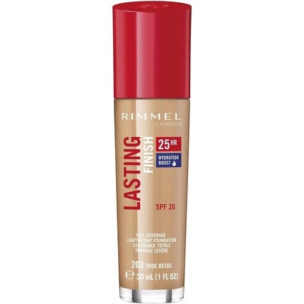 

Rimmel Lasting Finish Foundation 203 True Beige 30 мл.