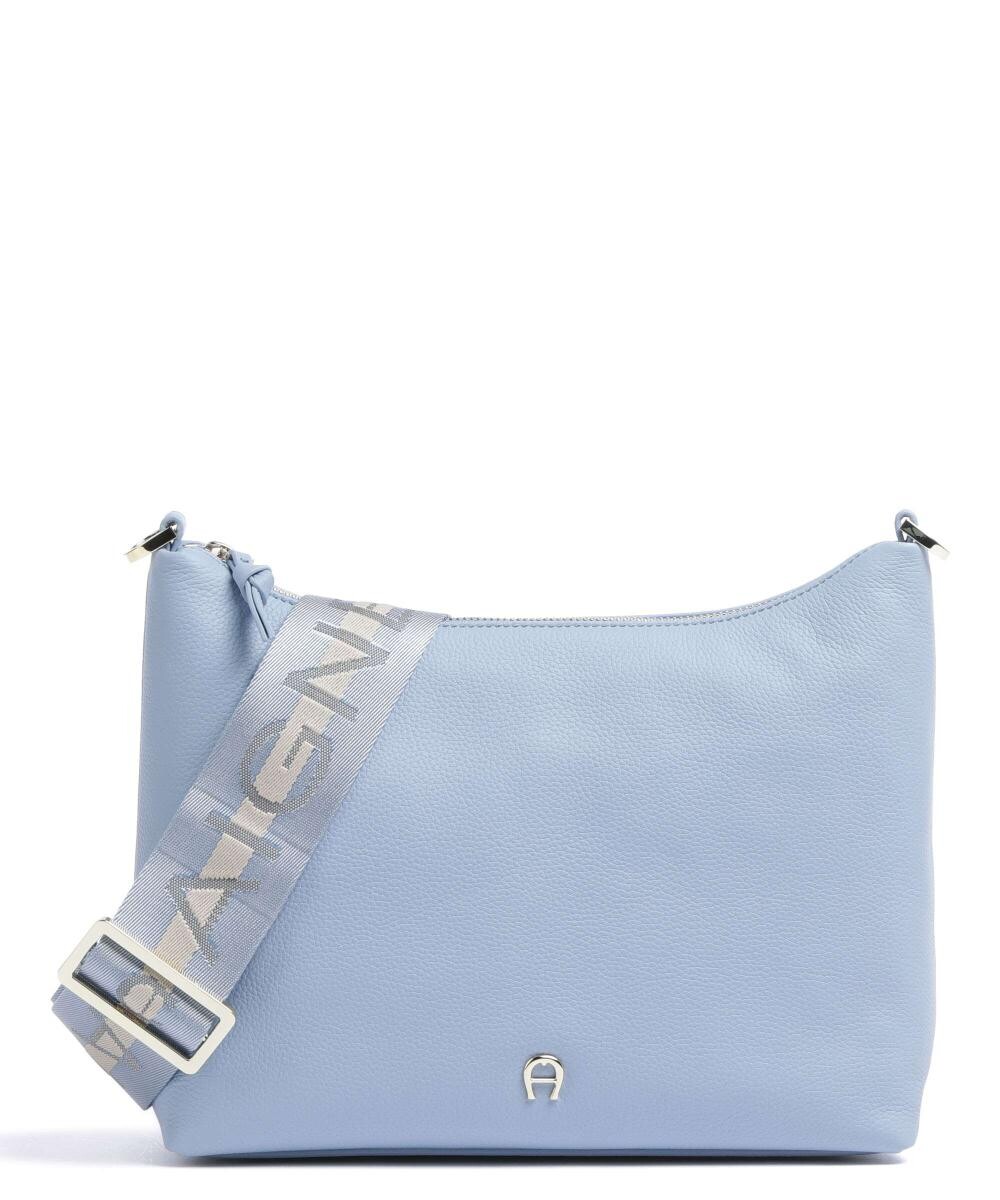 

Сумка на плечо Zita из зернистой яловой кожи. Aigner, синий