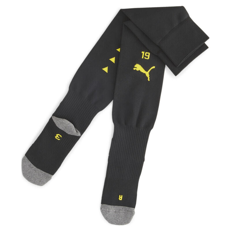 

Мужские многослойные футбольные носки Borussia Dortmund PUMA Black Cyber Yellow