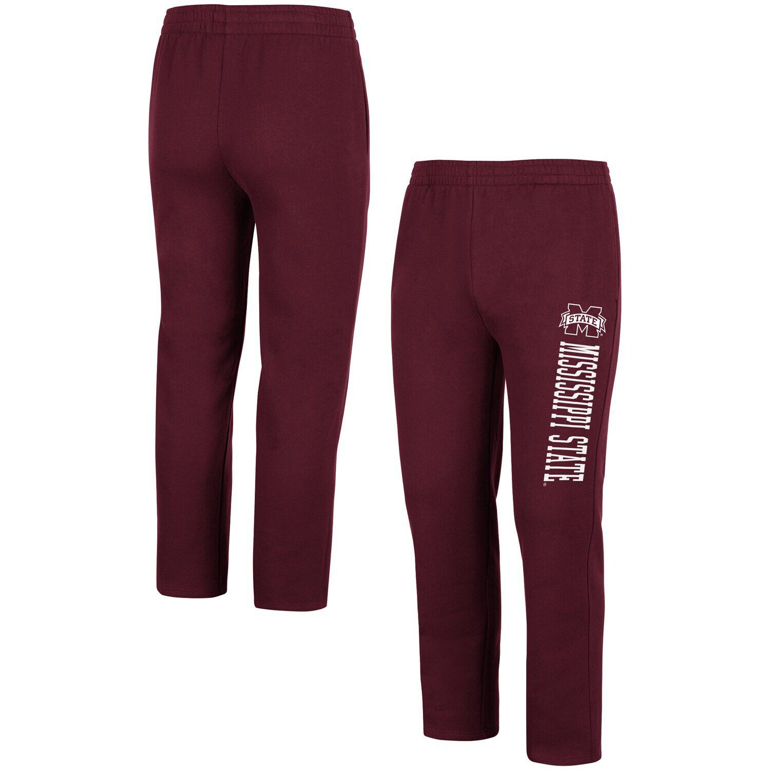 

Мужские флисовые брюки Colosseum Maroon Mississippi State Bulldogs