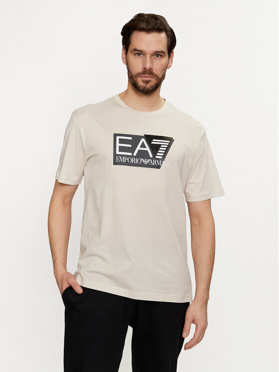 

Футболка стандартного кроя Ea7 Emporio Armani, серый