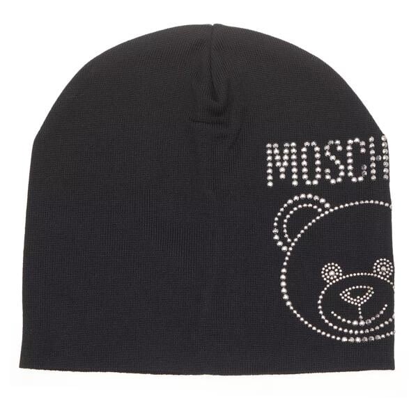 

Бейсболка beanie Moschino, черный