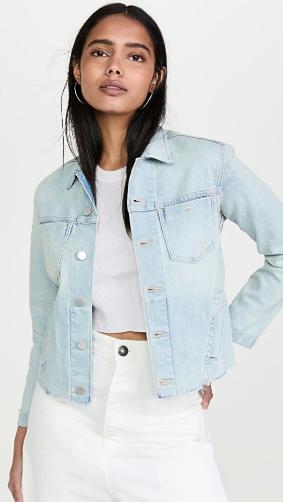 

Куртка L'AGENCE Janelle Slim Raw Edge
