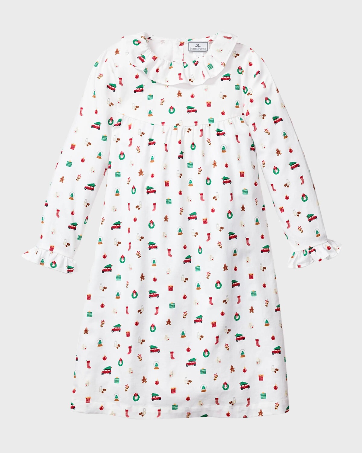

Ночная рубашка Scarlett Winter Nostalgia для девочек, размер 6M-14 Petite Plume, цвет White