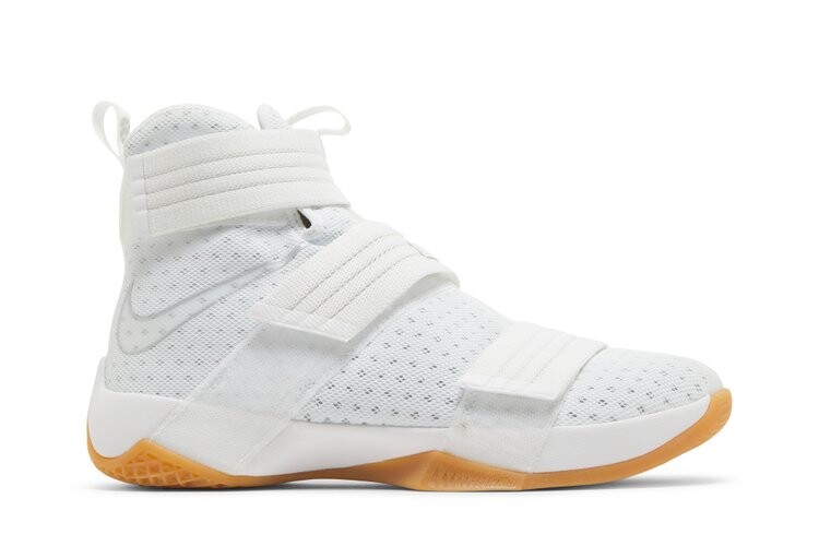 

Кроссовки Nike LeBron Soldier 10 SFG 'White Gum', белый