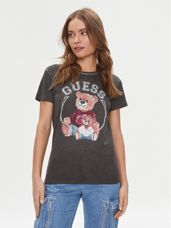 

Футболка стандартного кроя Guess, черный