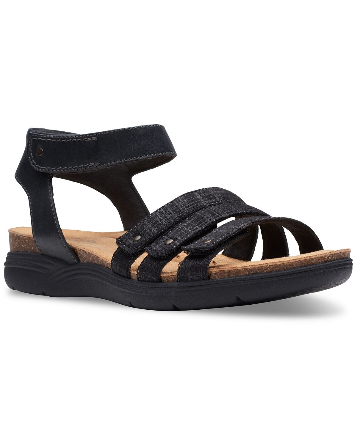 

Женские комфортные сандалии April Dove с шипами и ремешками Clarks