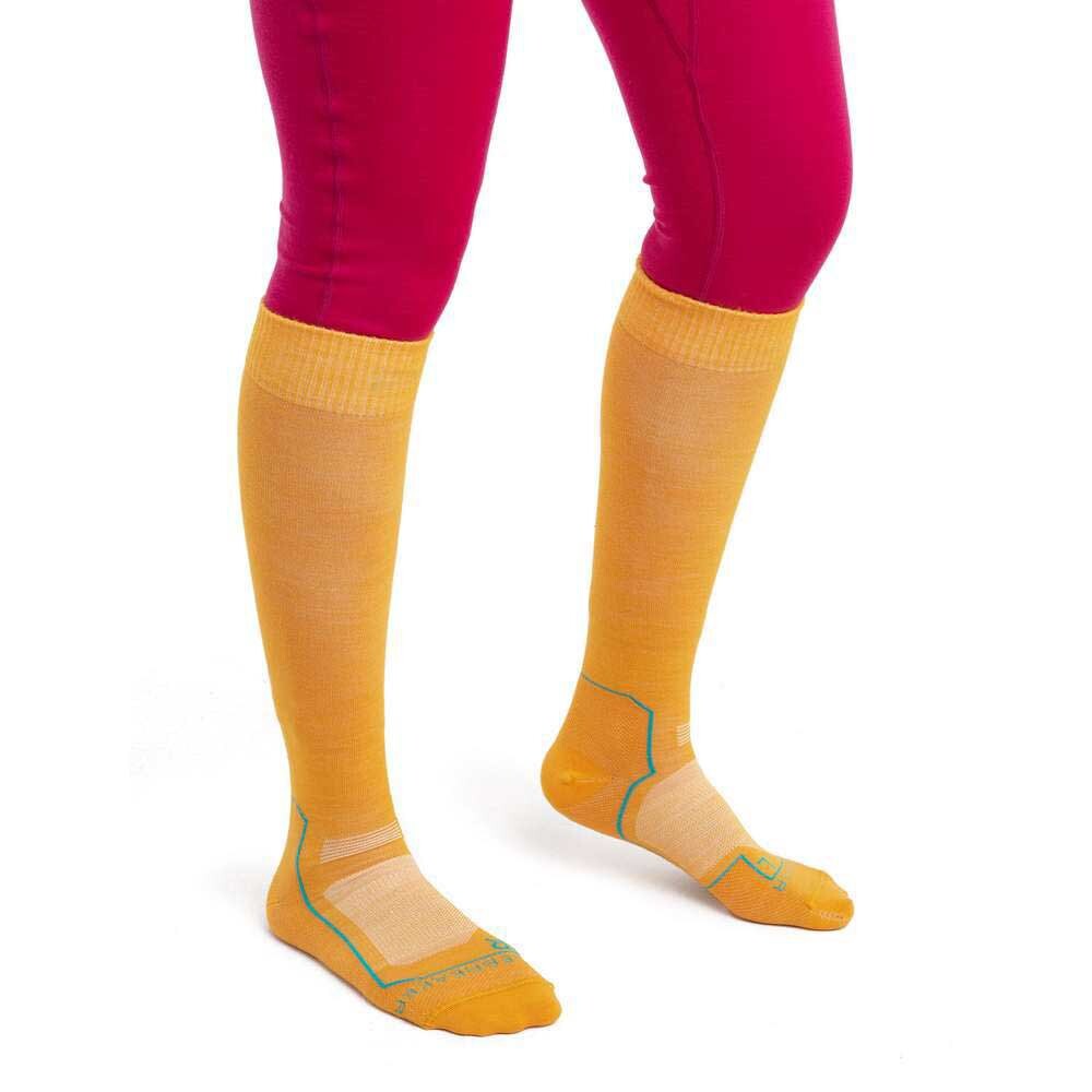 

Носки Icebreaker Ski+ Ultralight OTC Merino Long, желтый