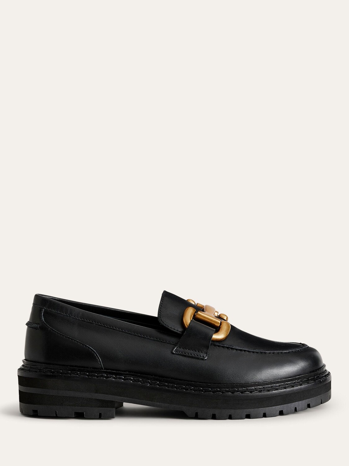

Массивные лоферы Boden Iris Snaffle, черные