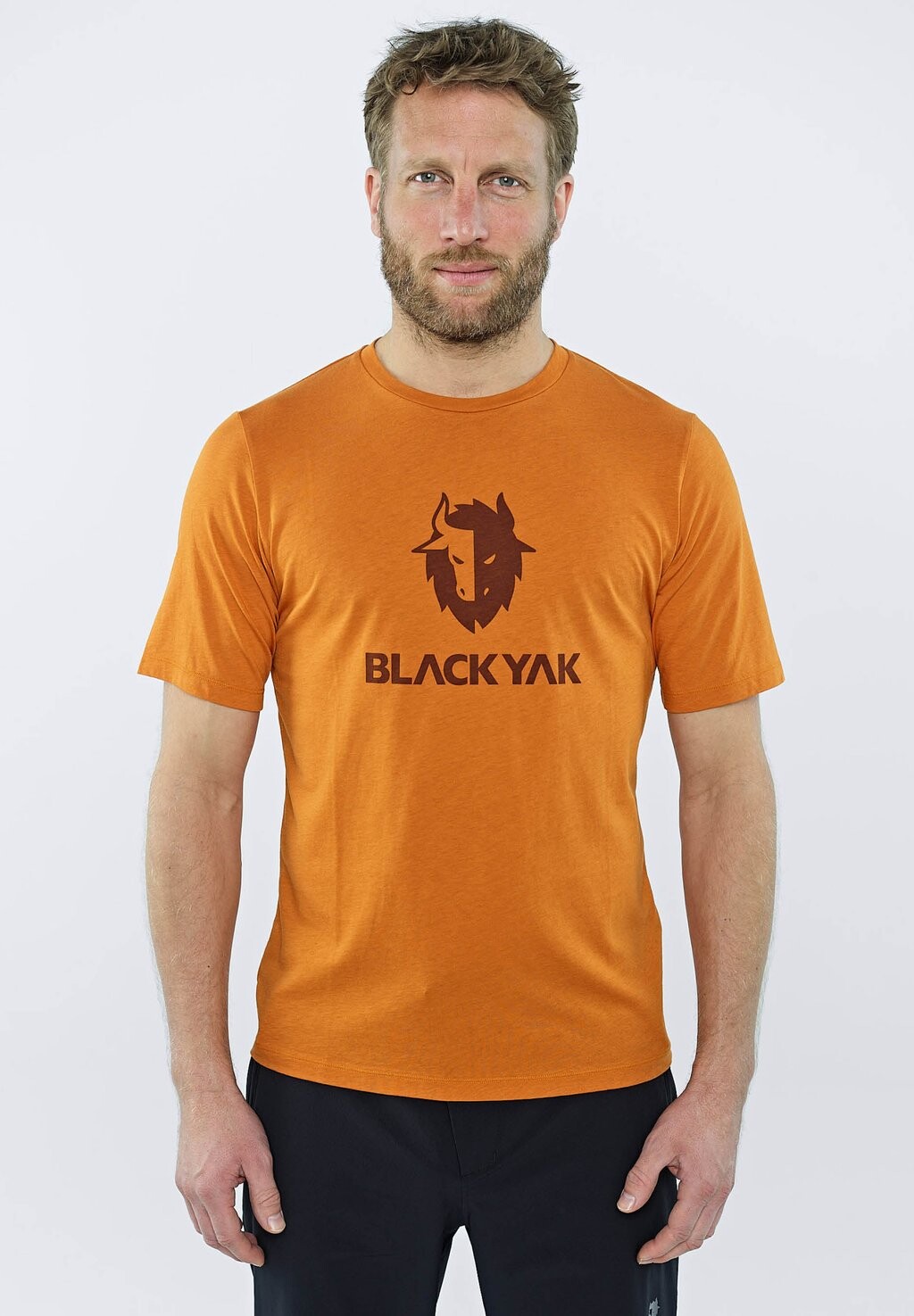 

Футболка с принтом RAMO BlackYak, цвет Mottled Orange