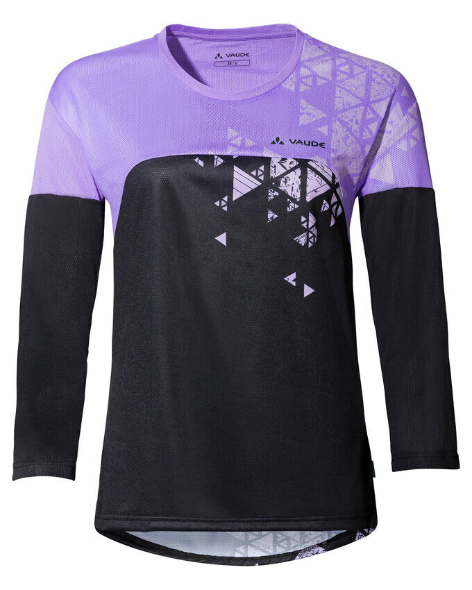 

Футболка женская moab ls t-shirt v Vaude, фиолетовый