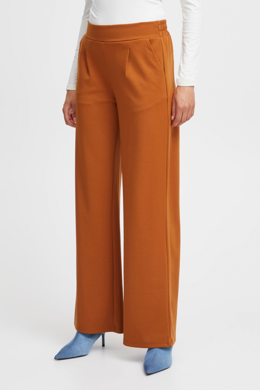 

Брюки b.young Stoffhose BYRIZETTA 2 WIDE PANTS 2 20812847, коричневый