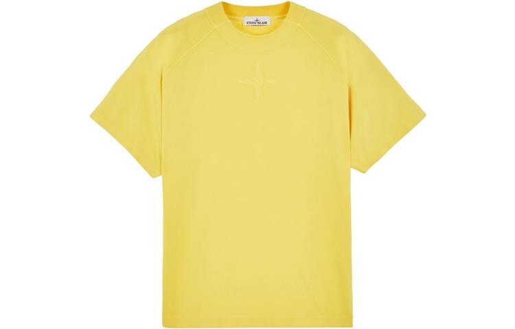 

Футболка мужская желтая Stone Island, желтый