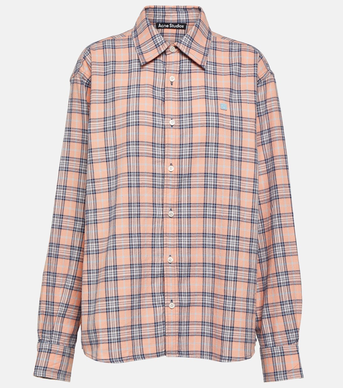 

Рубашка из хлопковой фланели Acne Studios, мультиколор