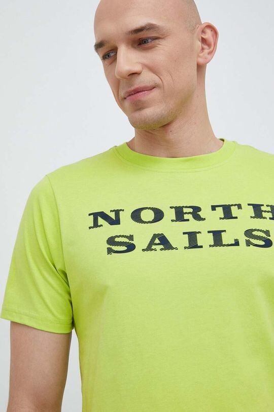 

Хлопковая футболка North Sails, зеленый