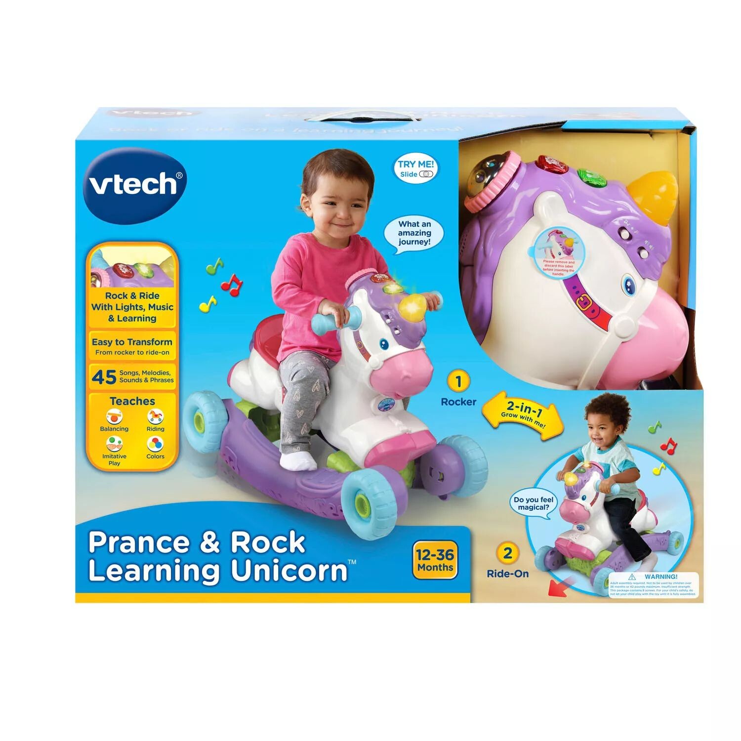 

Игрушка-единорог VTech Prance & Rock Learning VTech