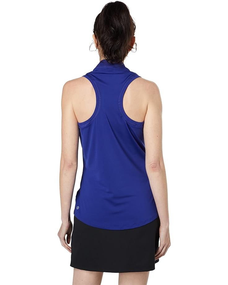 

Поло Adidas Primeblue Racerback Sleeveless Polo, цвет Legacy Indigo