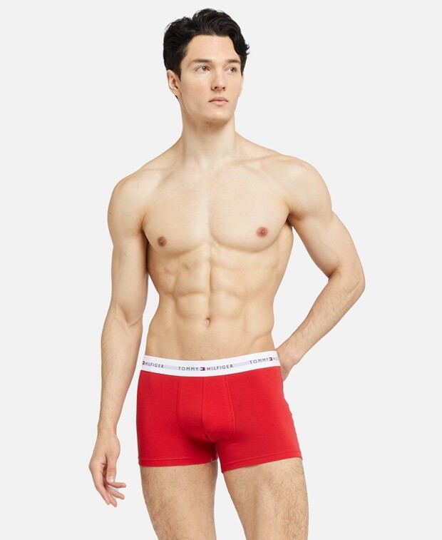 

Шорты-боксеры, комплект из 3 шт. Tommy Hilfiger, красный