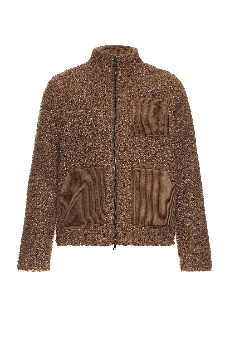 

Куртка onia Sherpa Jumbo Corduroy Shacket, цвет Bison