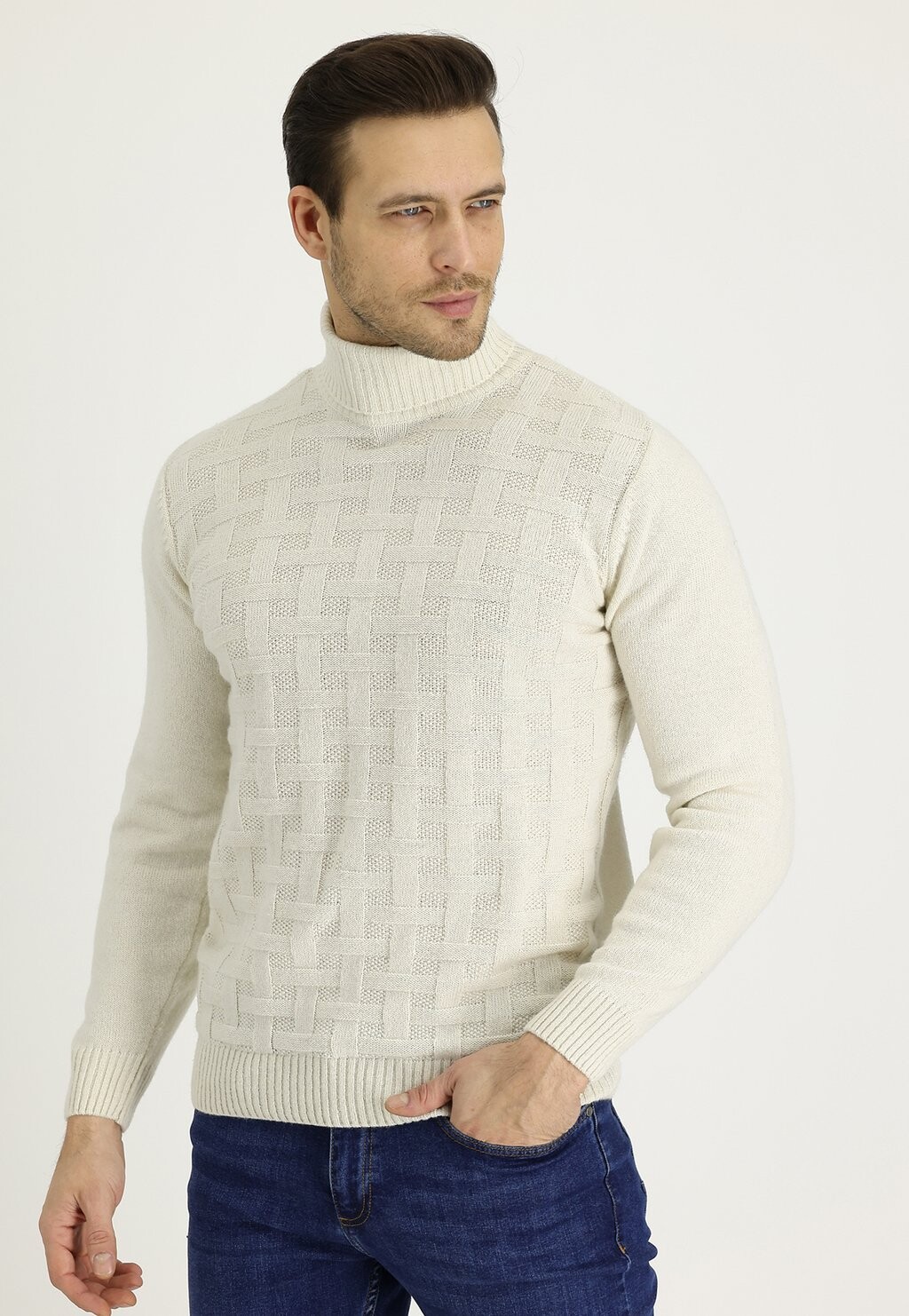 

Вязаный свитер ROLLKRAGEN REGULAR FIT Kigili, цвет Ecru