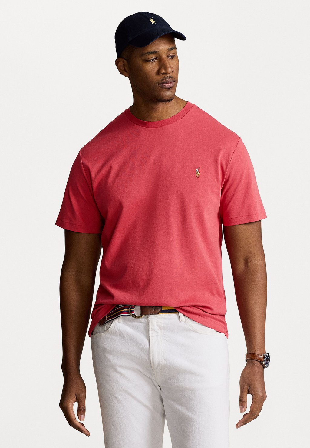 Базовая футболка Polo Ralph Lauren Big & Tall, красный