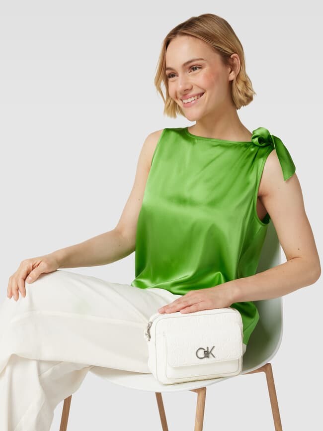 

Сумка через плечо под кожу, модель RE-LOCK Calvin Klein, экрю