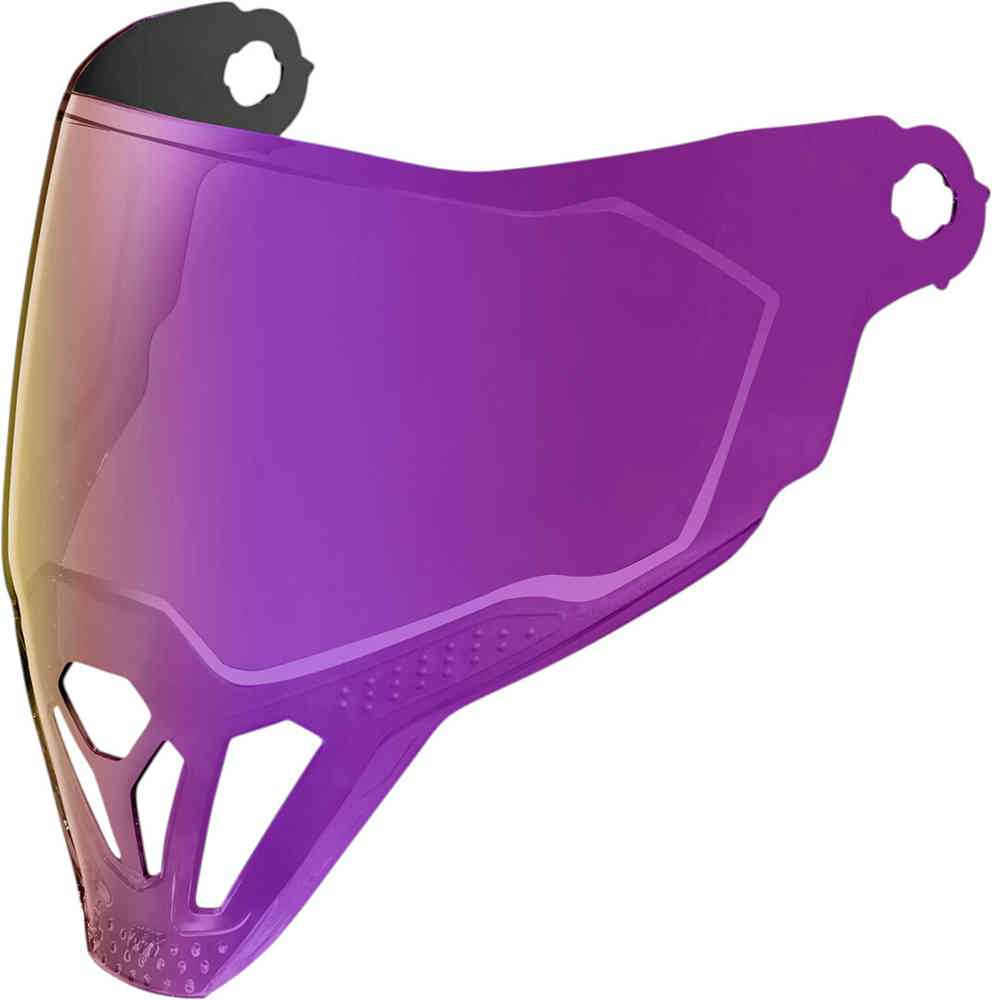 ForceShield зеркальный визор Icon, иридий фиолетовый защитный козырек для мотоцикла airflite зеркальный защитный козырек для лица airflite сменный козырек для шлемов airflite