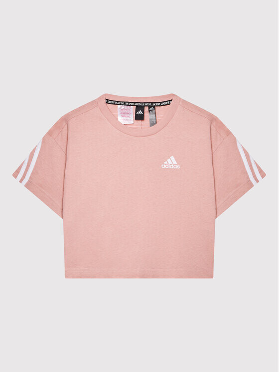 

Футболка свободного кроя Adidas, розовый