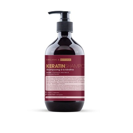 

Кератиновый шампунь 500мл, Organic & Botanic