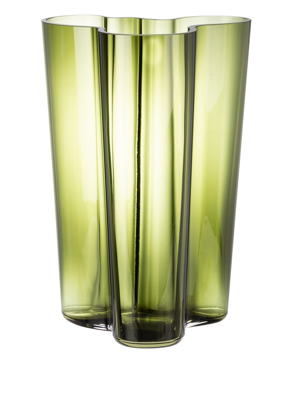 

Ваза Алвар Аалто, высота: 25 см. Iittala, зеленый