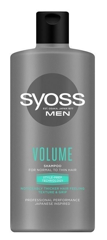 Syoss Men Volume шампунь, 440 ml syoss keratin шампунь 440 ml