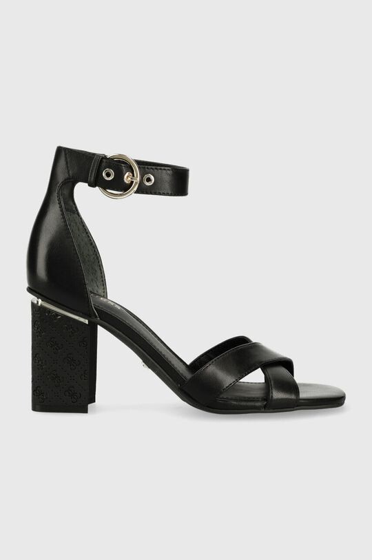 

Кожаные сандалии YANCY Guess, черный