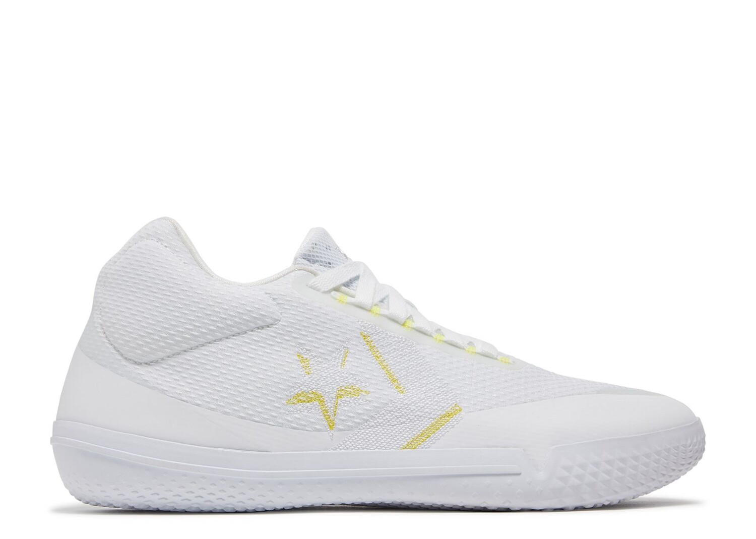 

Кроссовки Converse All Star Bb Evo Mid 'Hi-Vis Collection - White Fresh Yellow', белый
