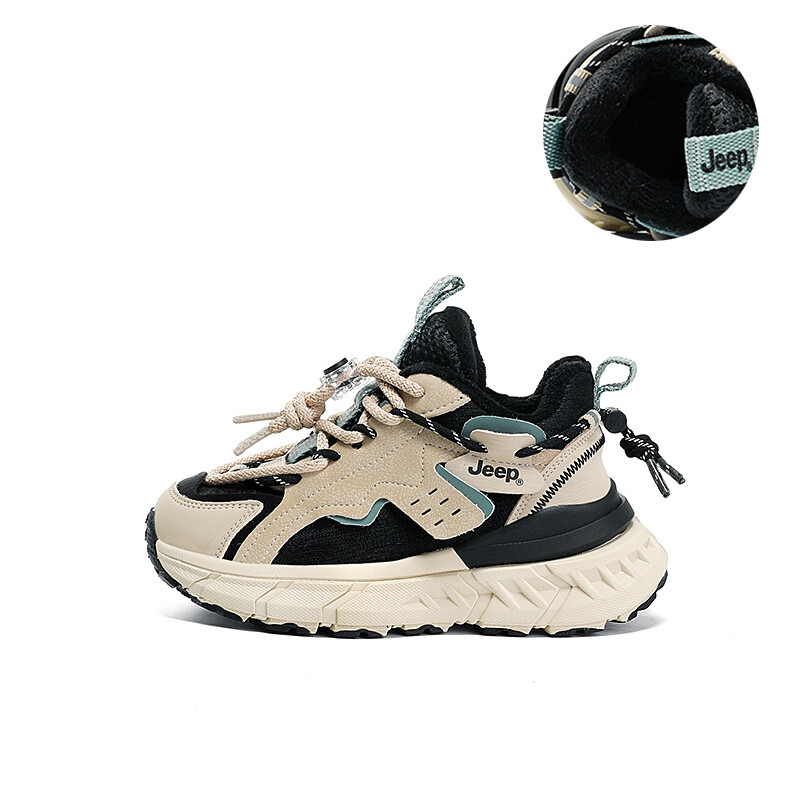 

Кроссовки Jeep Kids Lifestyle Shoes Kids Mid-top Khaki, хаки/черный