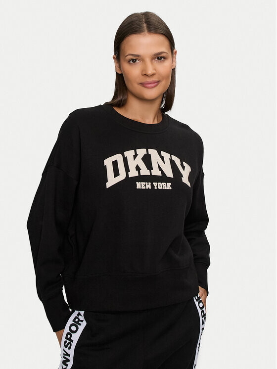 

Толстовка свободного кроя Dkny Sport, черный