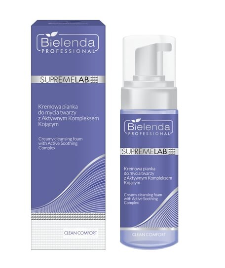 

Кремовая очищающая пенка для лица Clean Comfort, 150 мл Bielenda, Professional Supremelab